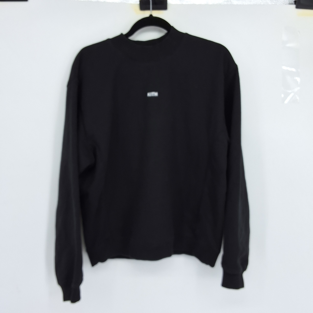 Kith Large Black Crewneck Sweater